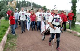 BAŞKAN TARHAN, ‘ADIM ADIM LÖSEMİYLE MÜCADELE’SİNE DESTEK VERDİ