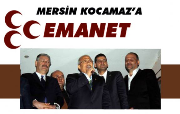 MERSİN KOCAMAZ’A EMANET...