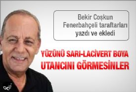 Bekir Co�kun�dan ibret al�nacak g�zel bir yaz� 