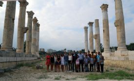 Yabancı konuklar Mezitli’ye hayran kaldı