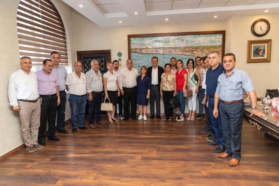 YEN�� SE��LEN CHP AKDEN�Z �L�E Y�NET�M� BA�KAN SE�ER’�  Z�YARET ETT�.