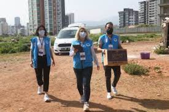 YEN��EH�R BELED�YES�N�N GIDA KOL�S� YARDIMI DEVAM ED�YOR