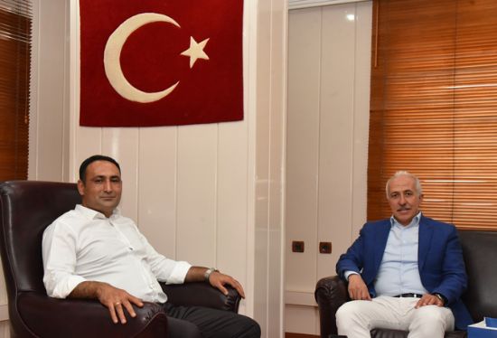 BA�KAN YILMAZ, MEVK�DA�I G�LTAK’I A�IRLADI