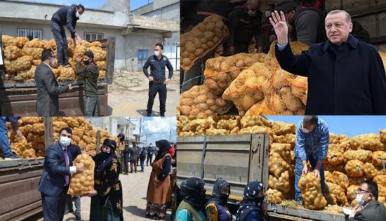 AK PART�’N�N PATATES DA�ITIMI �OVA D�N��T�, S�YAS�LERDEN TEPK� GELD�