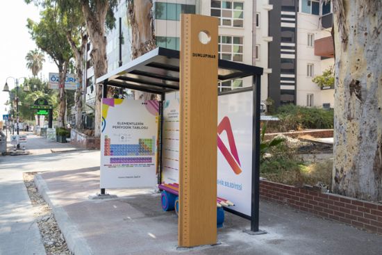 MERS�N B�Y�K�EH�R�DEN TEMALI OTOB�S DURAKLARI 