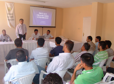 Akdeniz Belediyesinden Tar�m �reticisine E�itim Deste�i