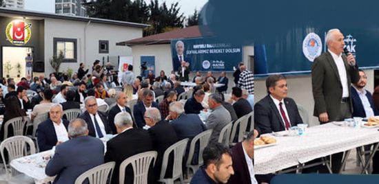 MERS�NL� GAZETEC�LER, �FTAR PROGRAMINDA BULU�TU