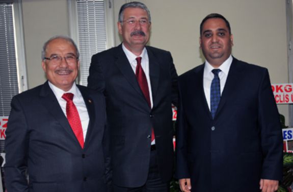 Başkan Kocamaz ve Can’dan MHP İl Başkanı Kılıç’a hayırlı olsun ziyareti