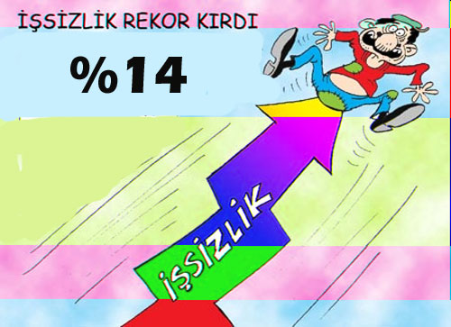 T�rkiye�de i�sizlik oran�n� y�zde 13.5 oldu