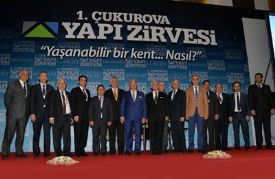 1. Çukurova yapı zirvesi yapıldı