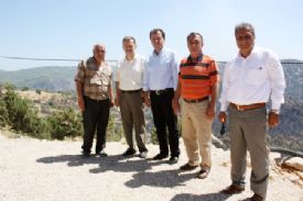 CHP Milletvekilleri Gülnar’da Yangın Bölgesinde 