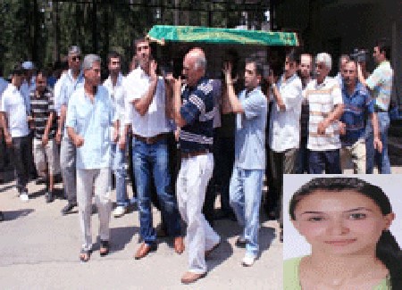 Cinayet kurban� Didar�a hazin veda 