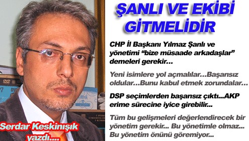 CHP�DE DE����M GER�EKLE�MEL݅ �ANLI VE EK�B� G�TMEL�D�R