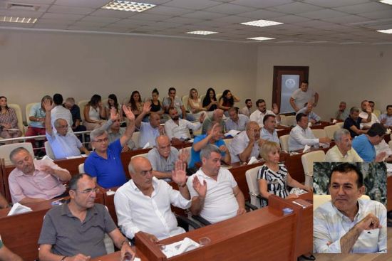 YEN��EH�R BELED�YE MECL�S� BA�KAN ABDULLAH �ZY���T�E BOR�LANMA YETK�S� VERD�