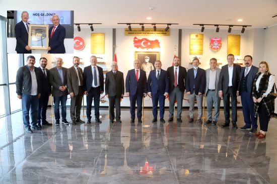 SAHA �STANBUL’DAN MTOSB’YE Z�YARET