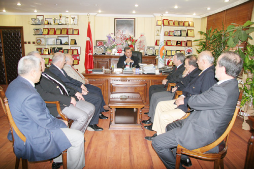 Mersin Deniz Ticaret Odas��ndan Hamit Tuna�ya ziyaret