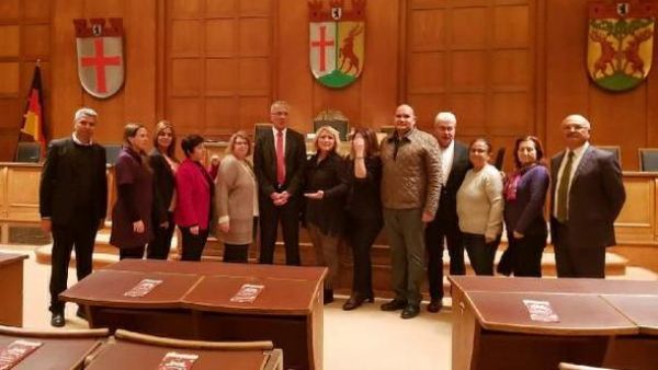 Başkan Tarhan, Alman belediye meclisinin açılış konuşmasını yaptı