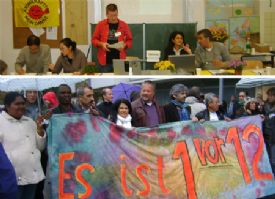 Aslan Almanyada yap�lan 2. D�nya �evre y�r�y��� ve Forumu�na kat�ld�  